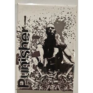 Punisher Magnet‎ Comic Book Superhero Marvel Comics Hero Frank Castle